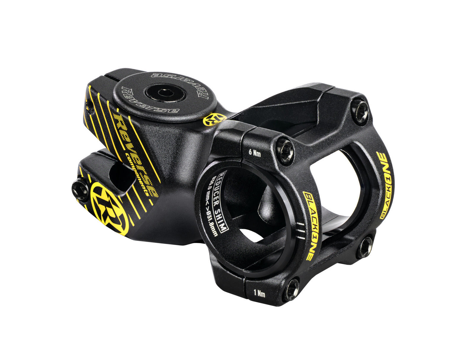 Reverse Stem Black-one D-2 50 Mm Black-yellow