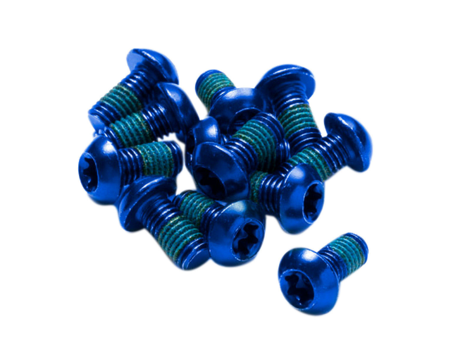 Reverse Disc Rotor Bolts Blue