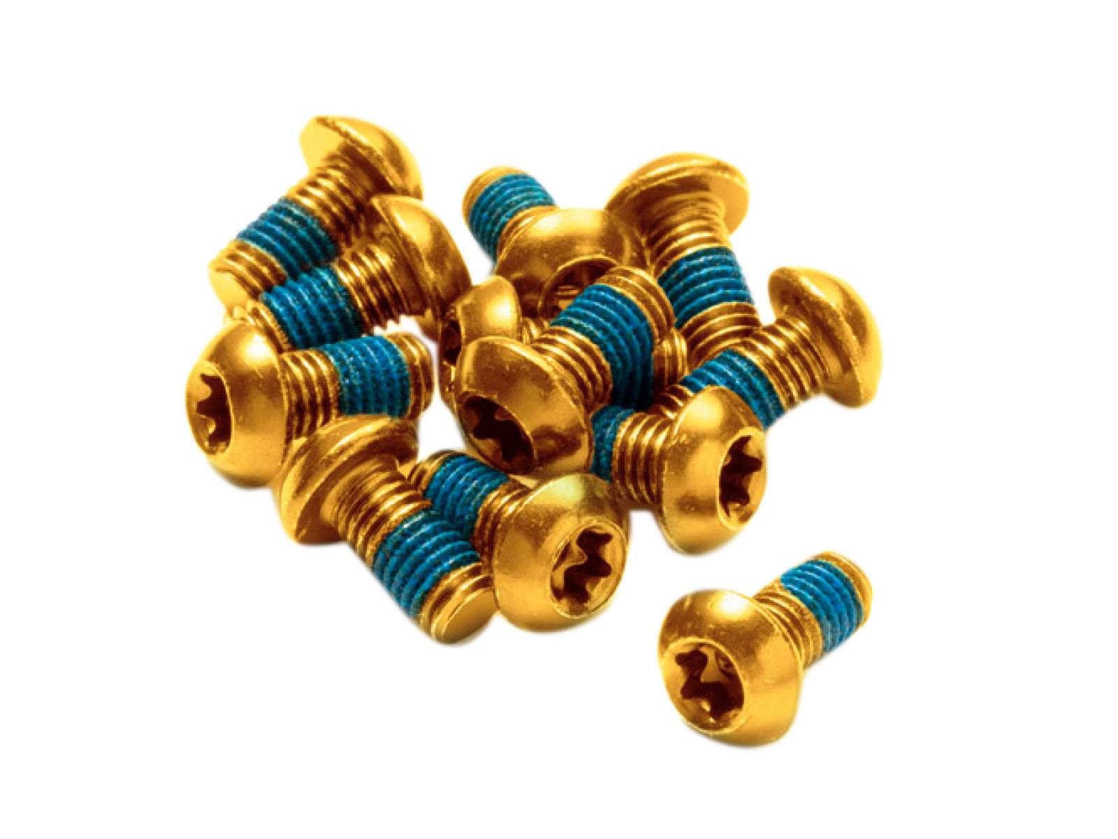 Reverse Disc Rotor Bolts Gold