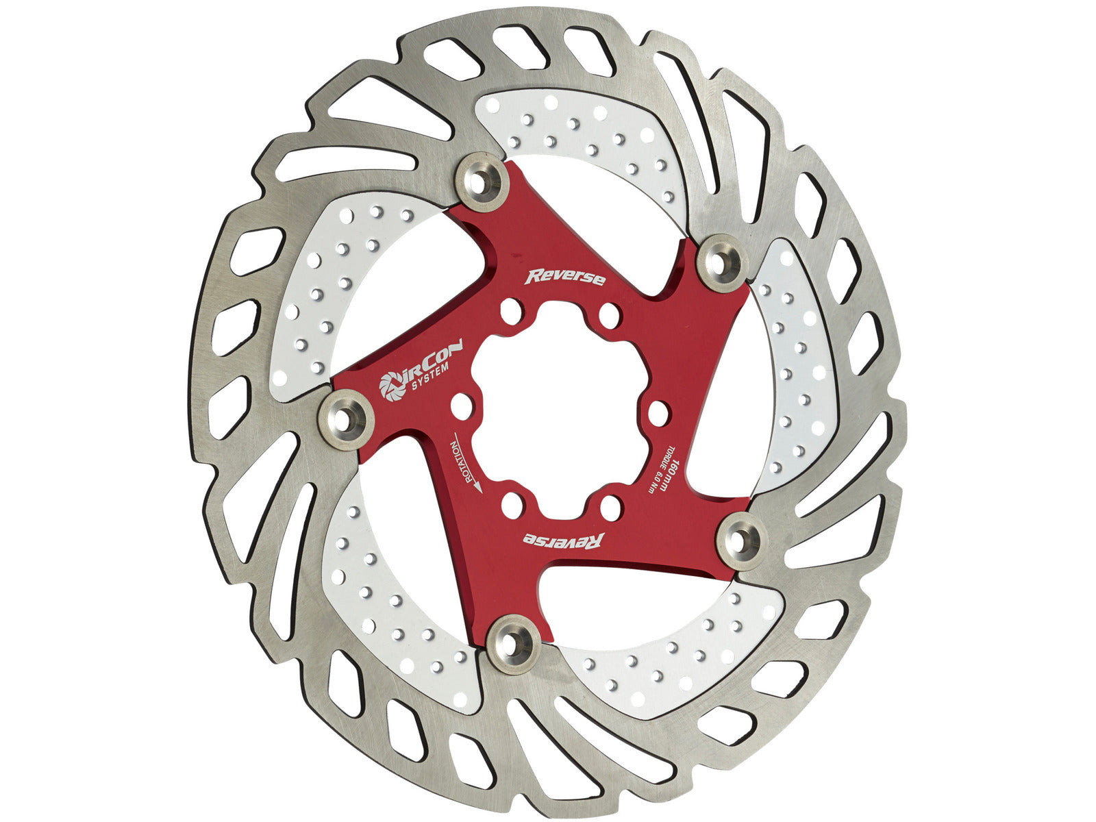 Reverse Brake Disc Aircon Silver-red