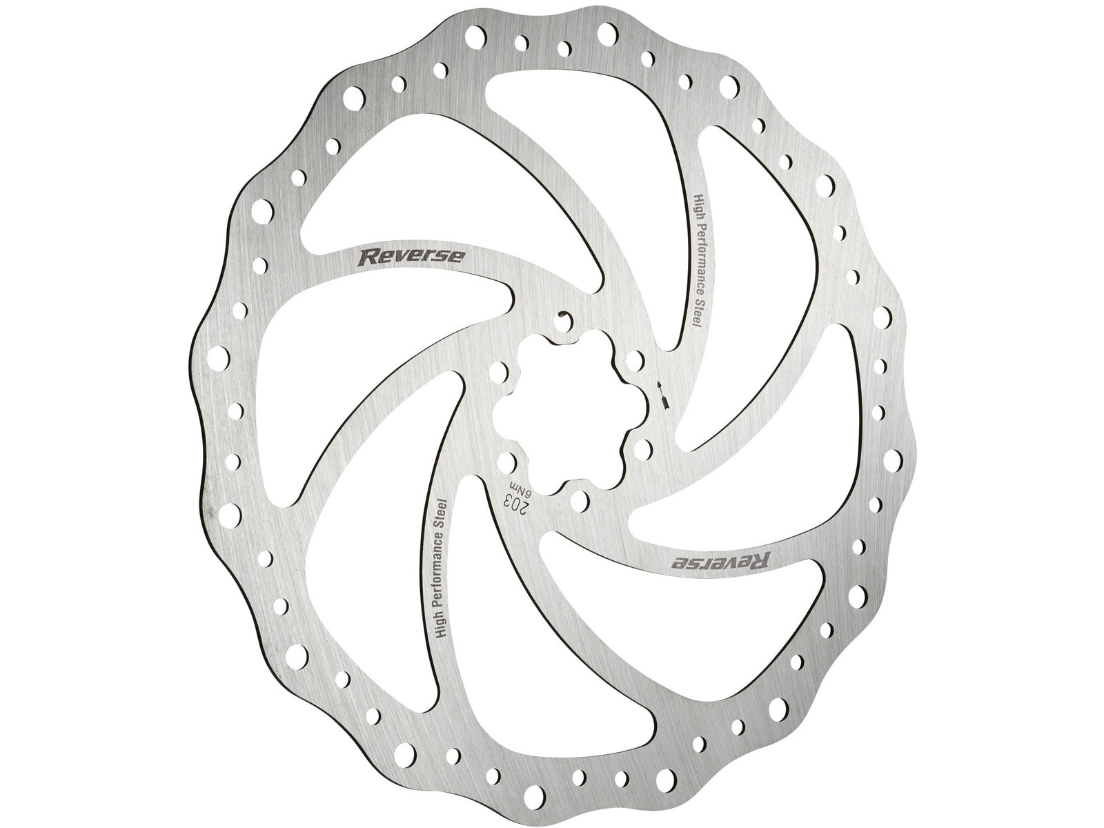 Reverse Brake Disc Steel Silver