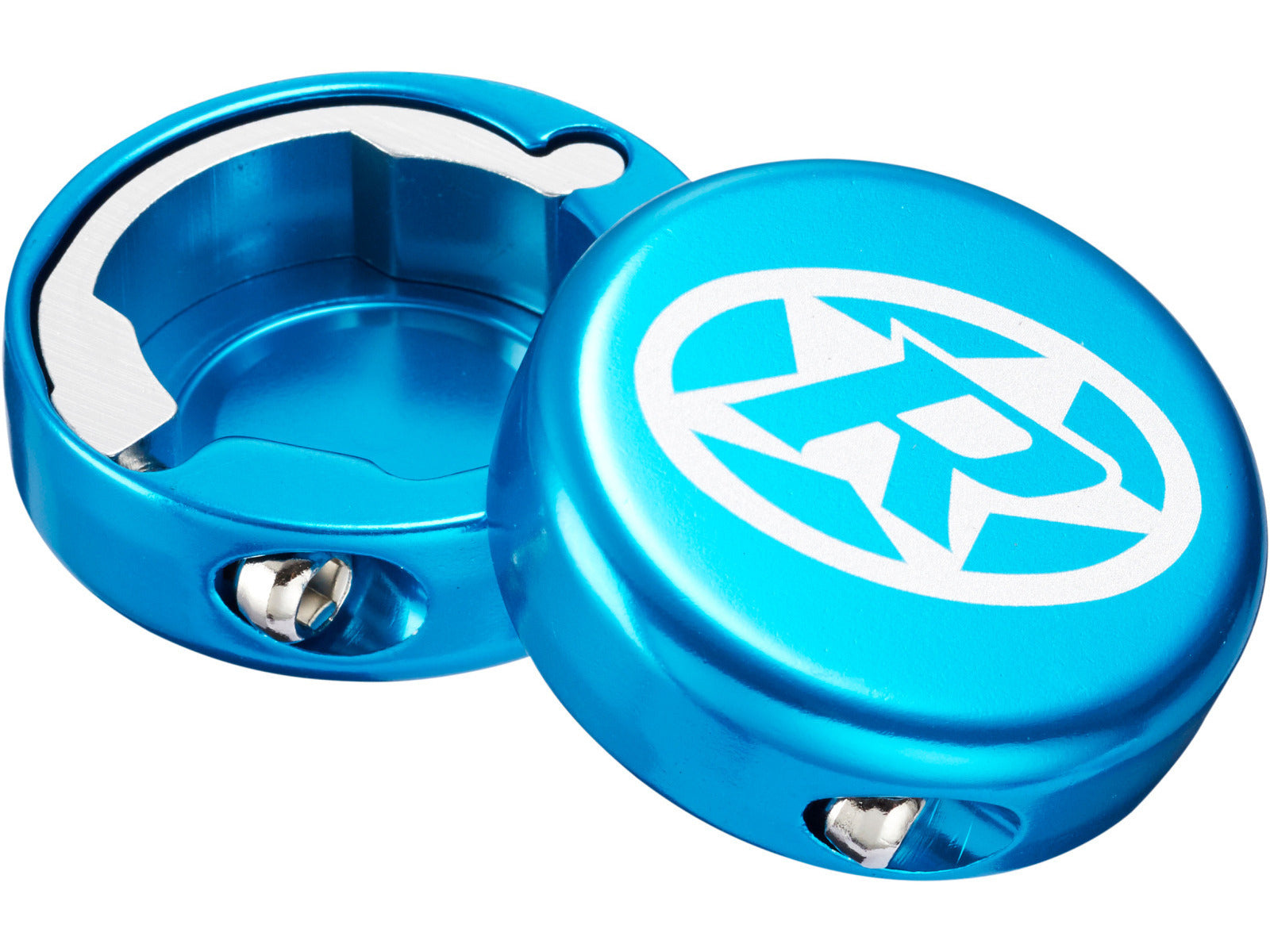 Reverse Bar Ends For Lock On Grips Sky Blue