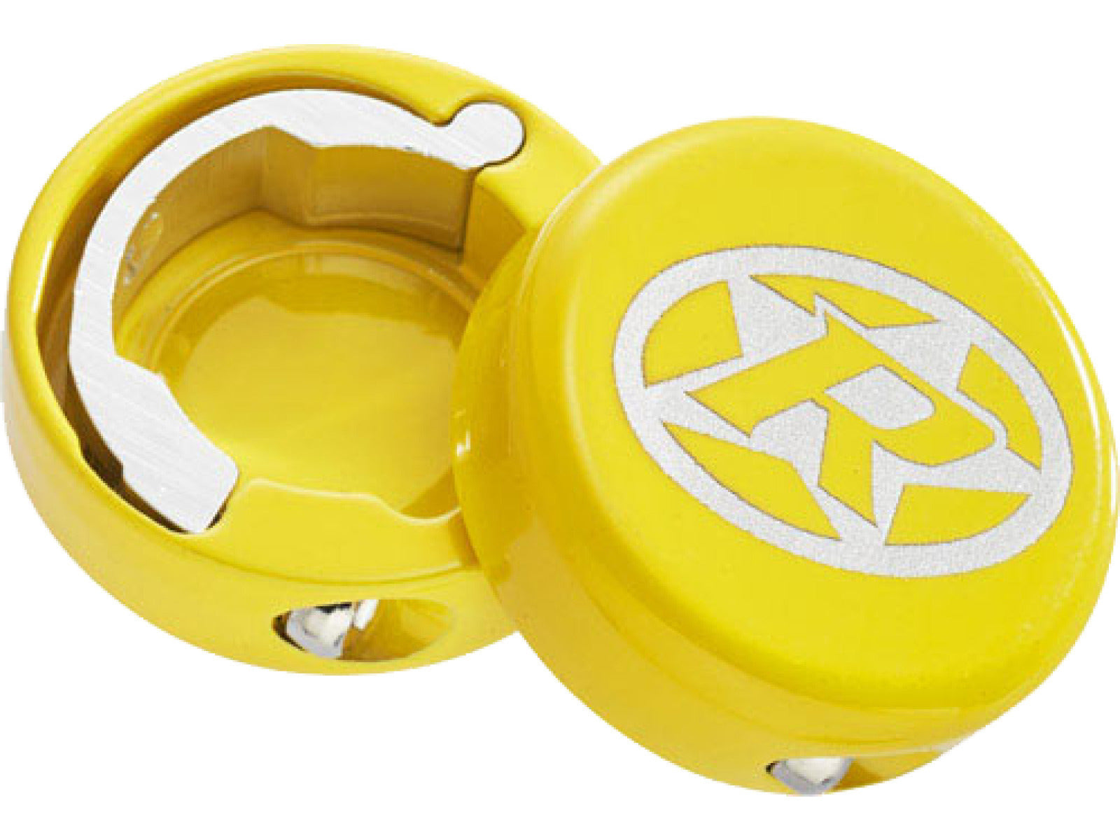 Reverse Bar Ends For Lock On Grips Yellow