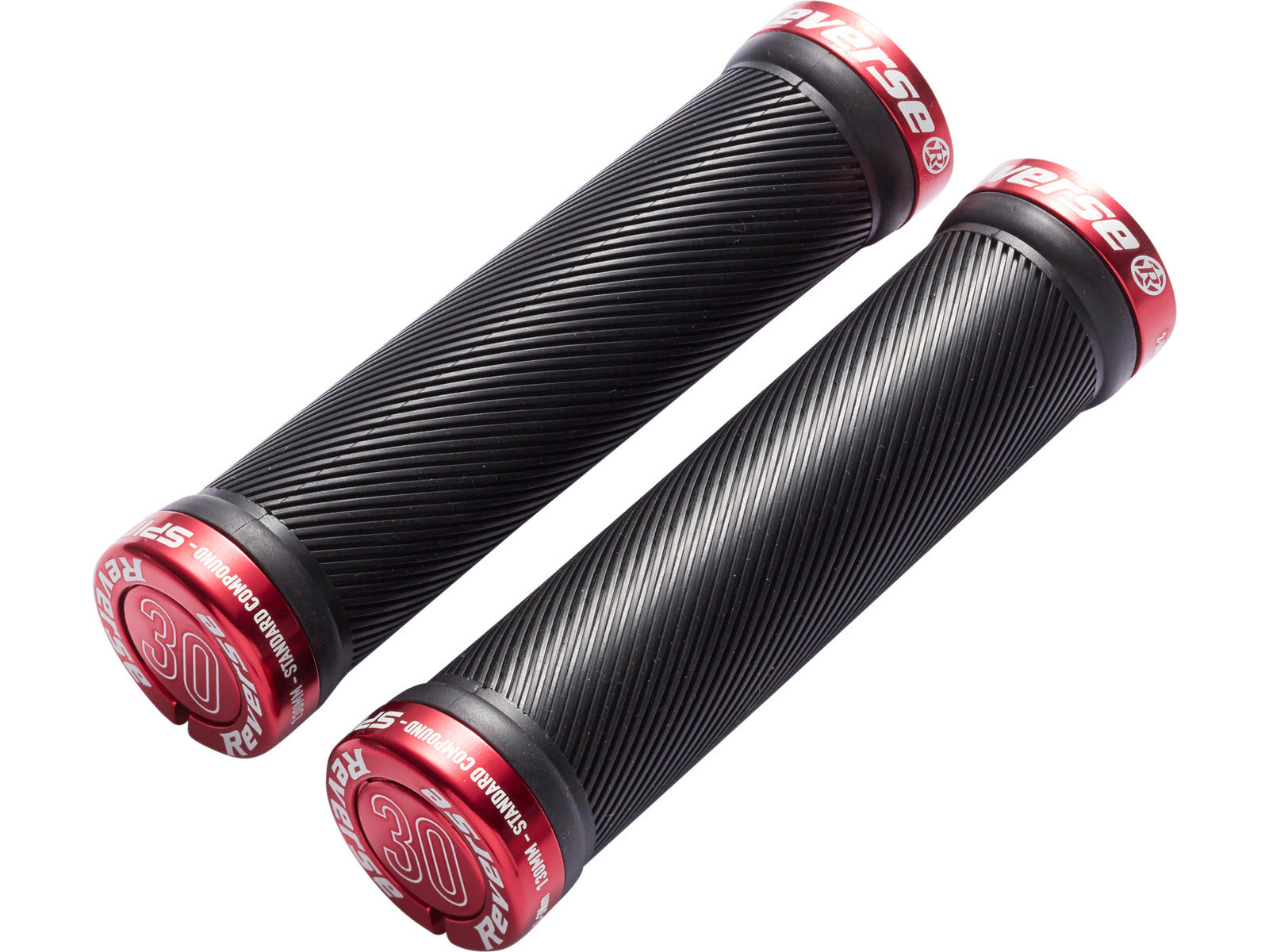 Reverse Grips Spin Lock On Ø30 X 130 Mm Black-red
