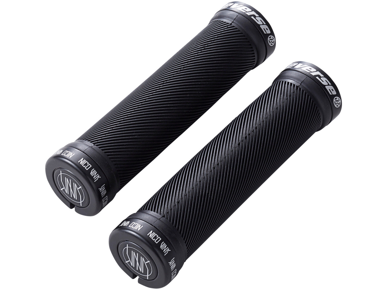 Reverse Grips Lock On Nico Vink Black