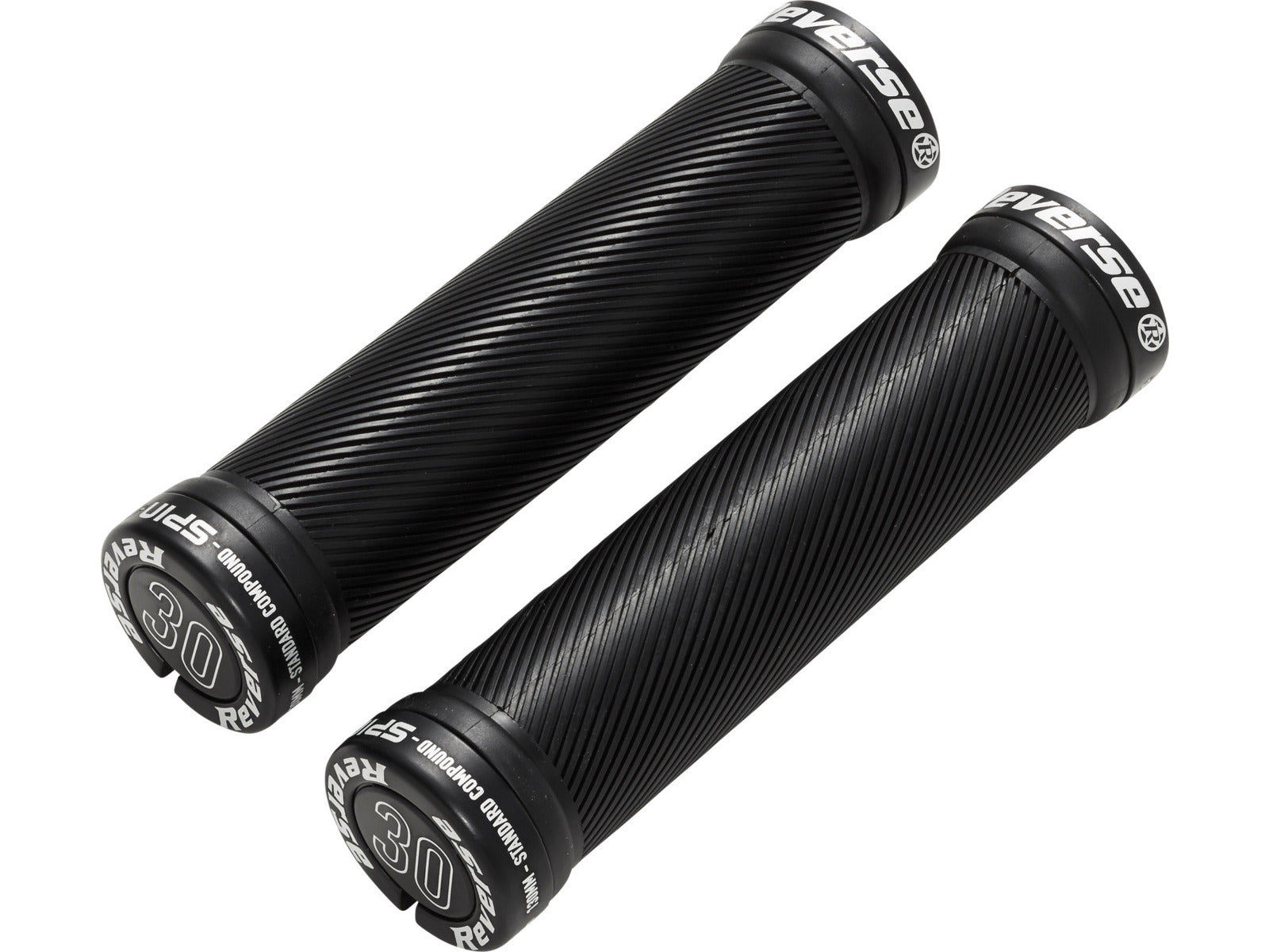 Reverse Grips Spin Lock On Ø30 X 130 Mm Black-black