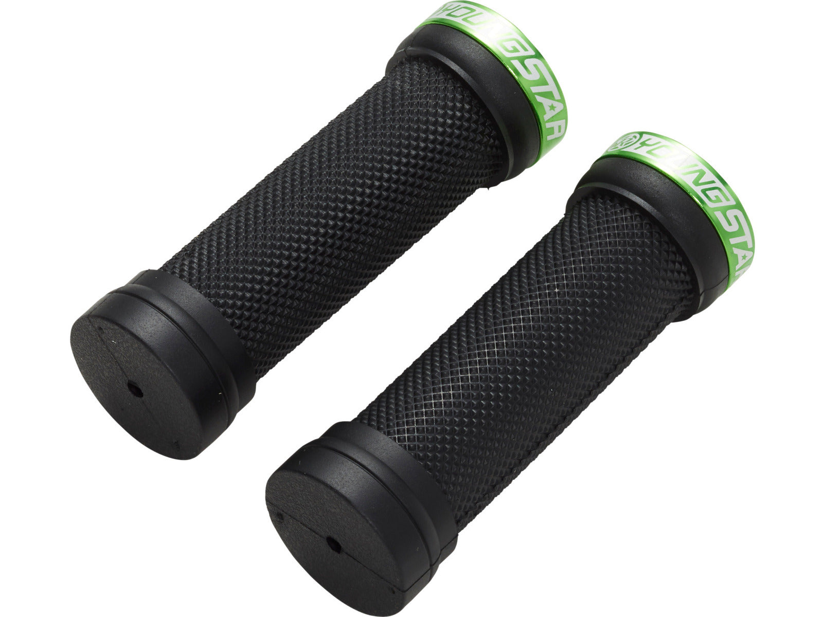Reverse Grips Youngstar Single Lock On Black-light Green