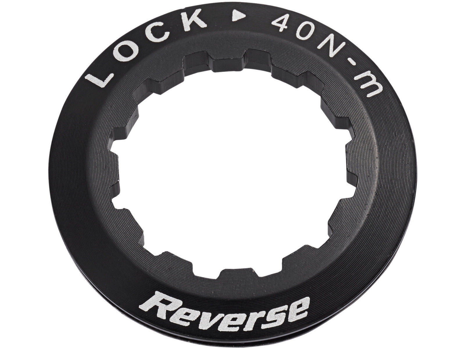 Reverse Cassette Lock Ring 8-11-speed Hubs Black