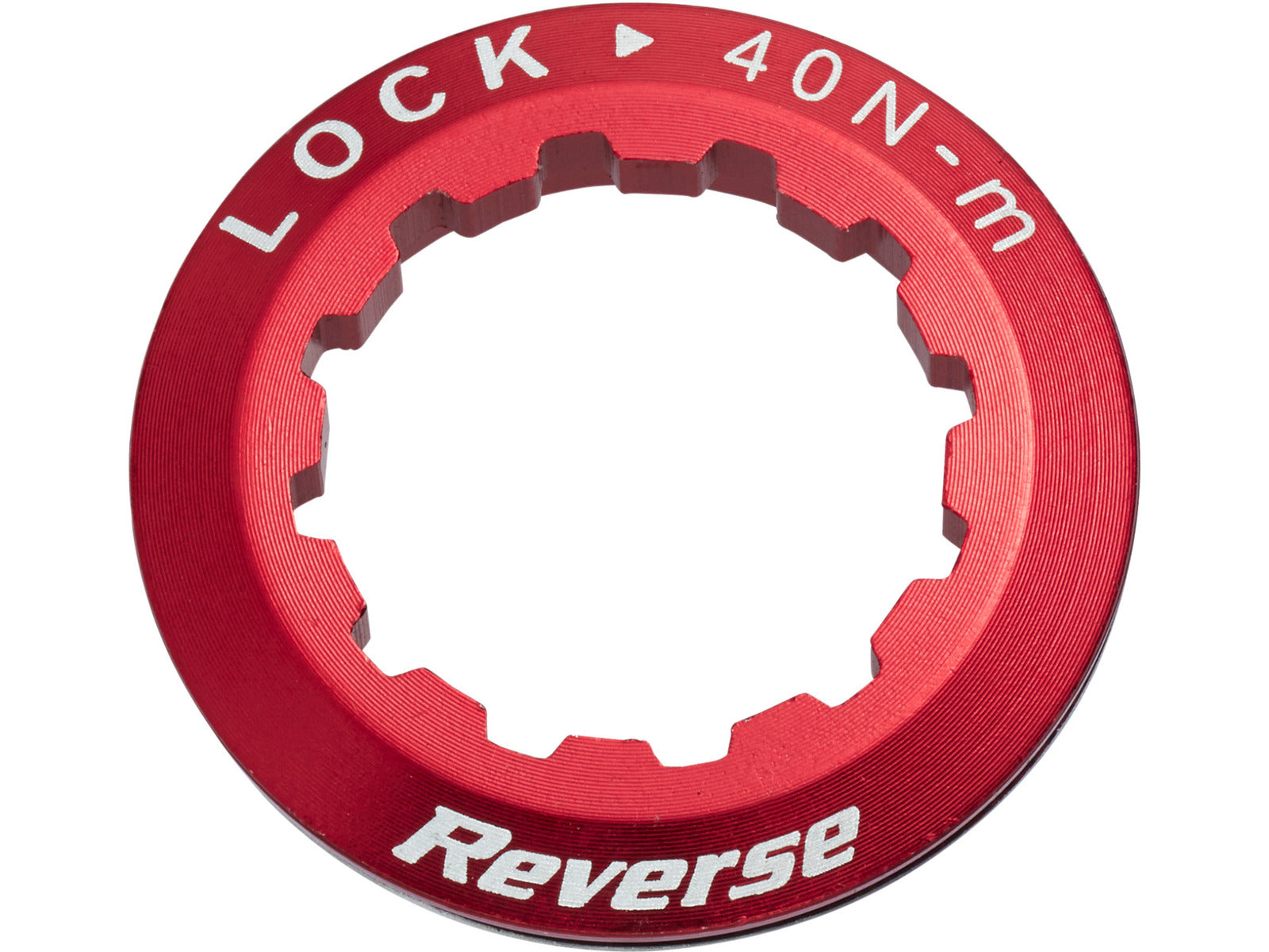 Reverse Cassette Lock Ring 8-11-speed Hubs Red