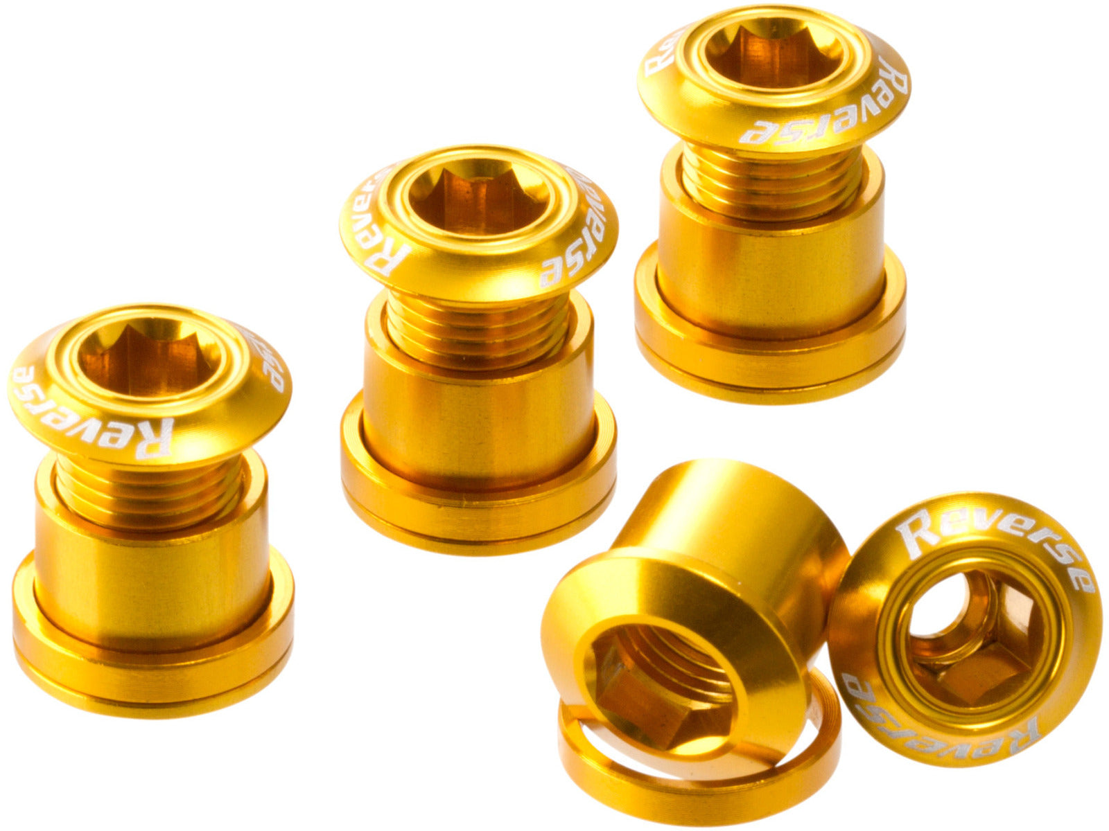 Reverse Chainring Bolt Gold