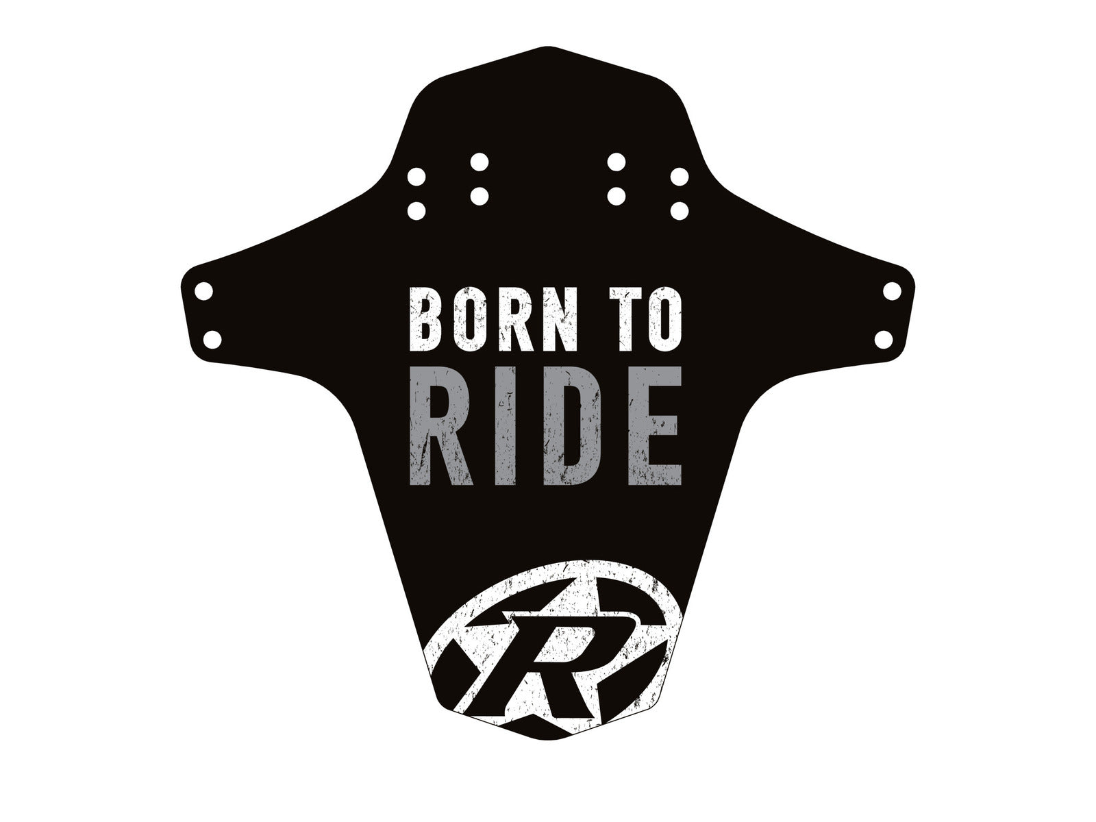 Reverse Mudfender Born To Ride Black-grey