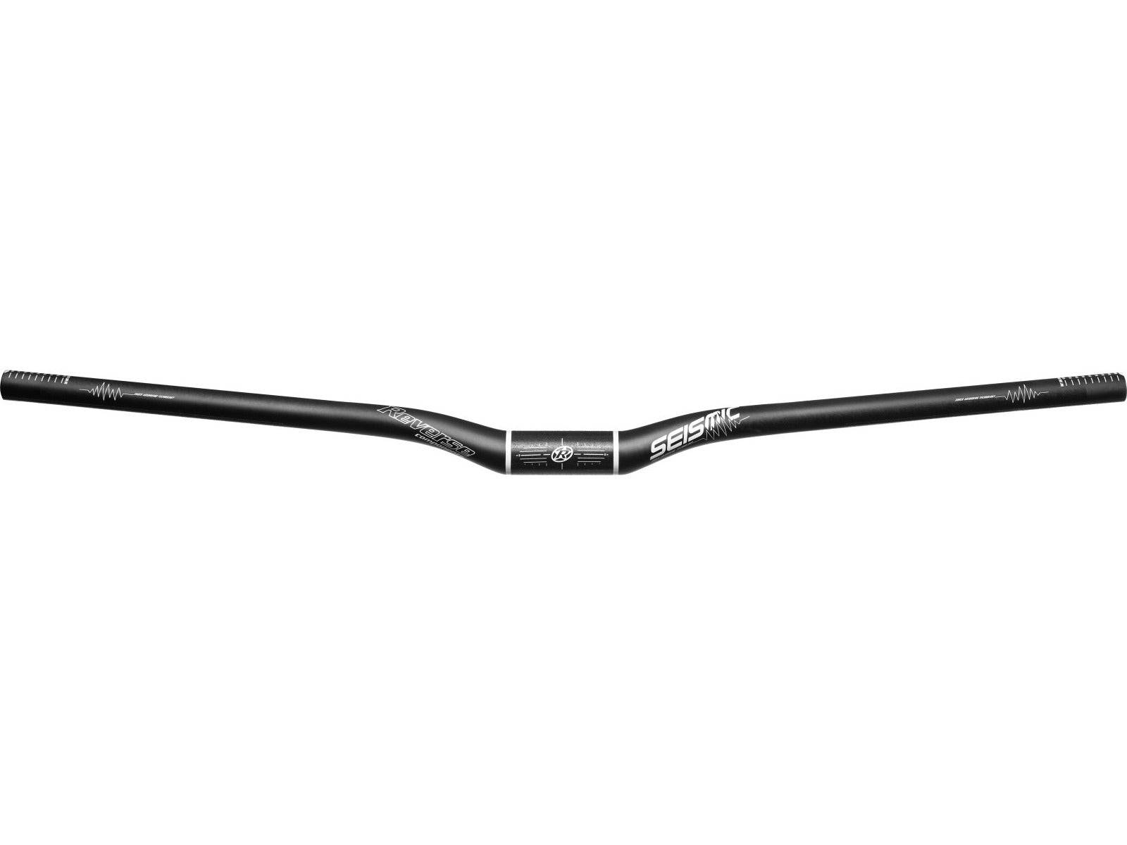 Reverse Handlebar Seismic Carbon Matt Black-white