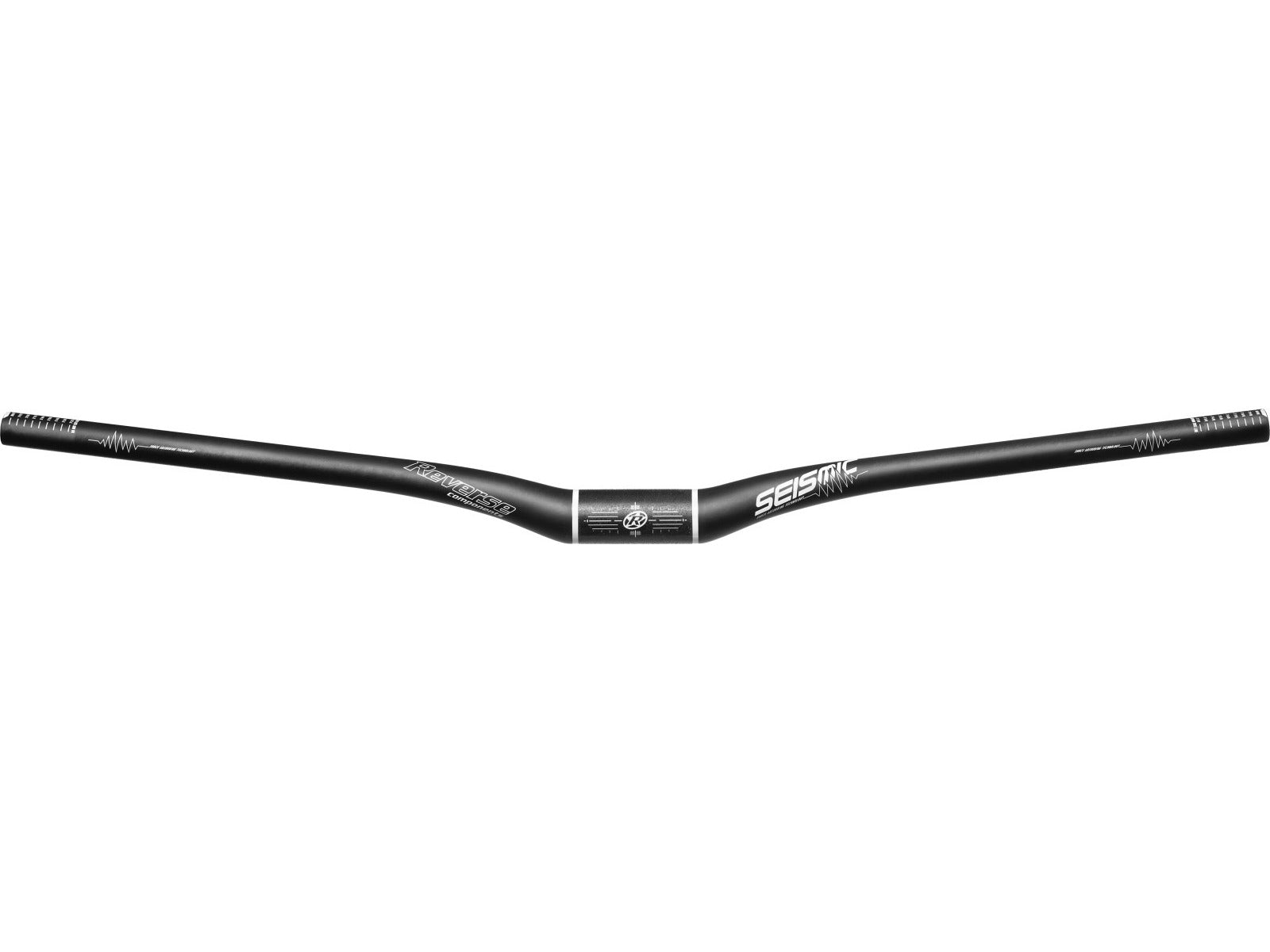 Reverse Handlebar Seismic Carbon Matt Black-white