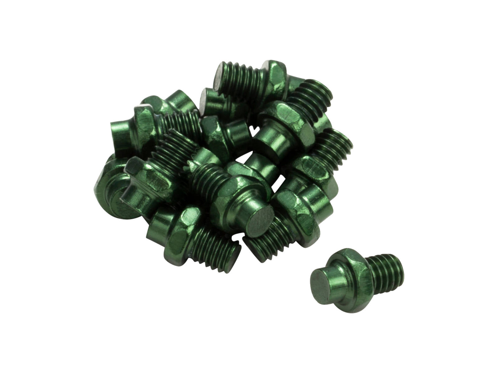 Reverse Alu Pedal R-pins For Escape Green
