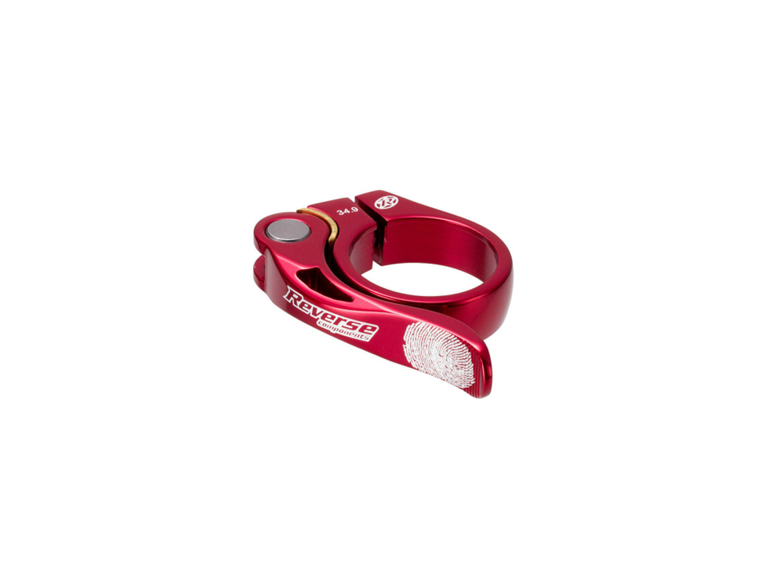 Reverse Saddle Clamp Long Life Red