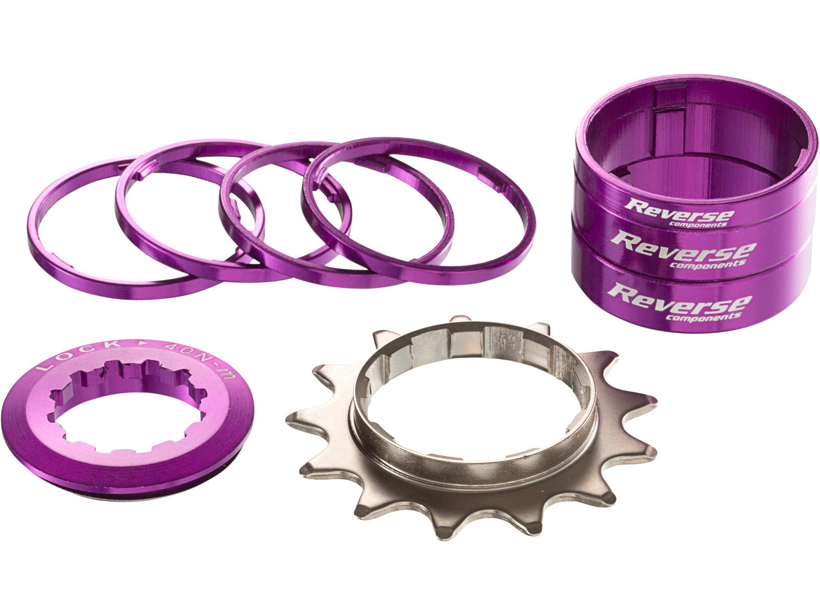 Reverse Hg Single Speed Kit Purple