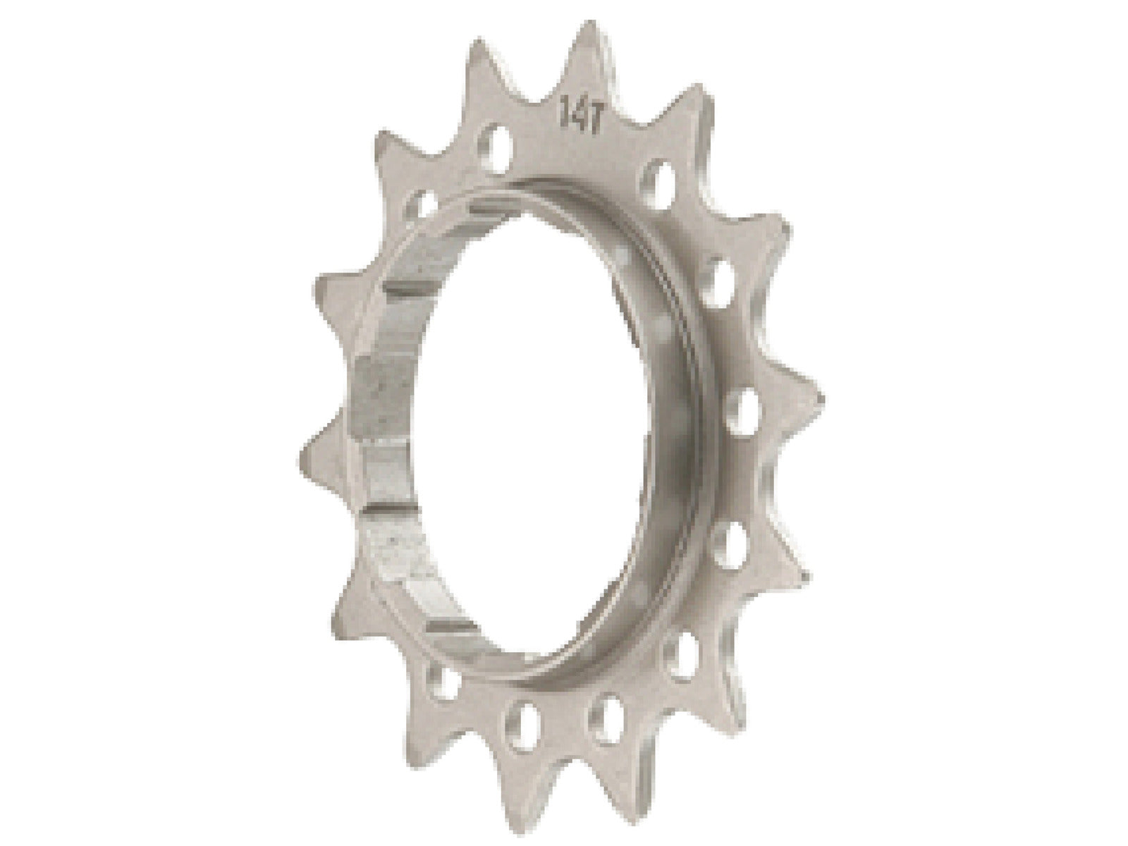 Reverse Single Speed Sprocket Silver