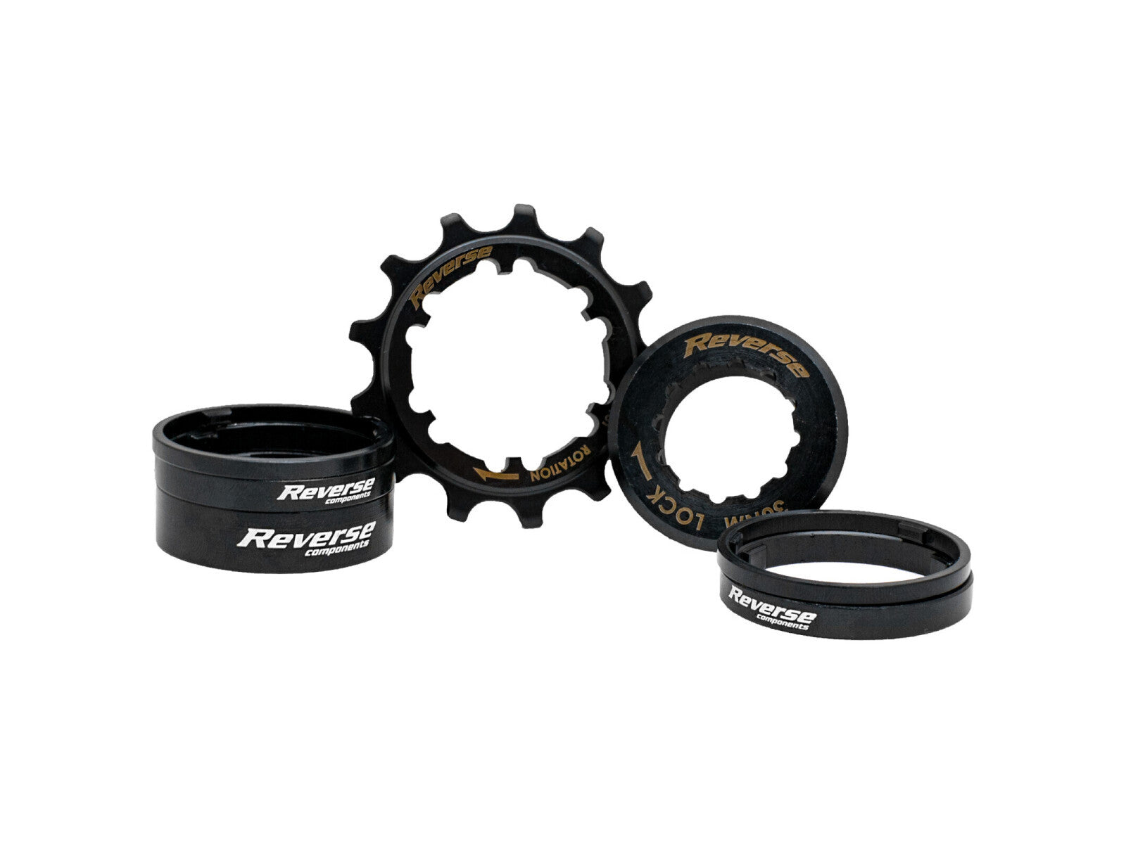 Reverse Microspline Single Speed Kit Black