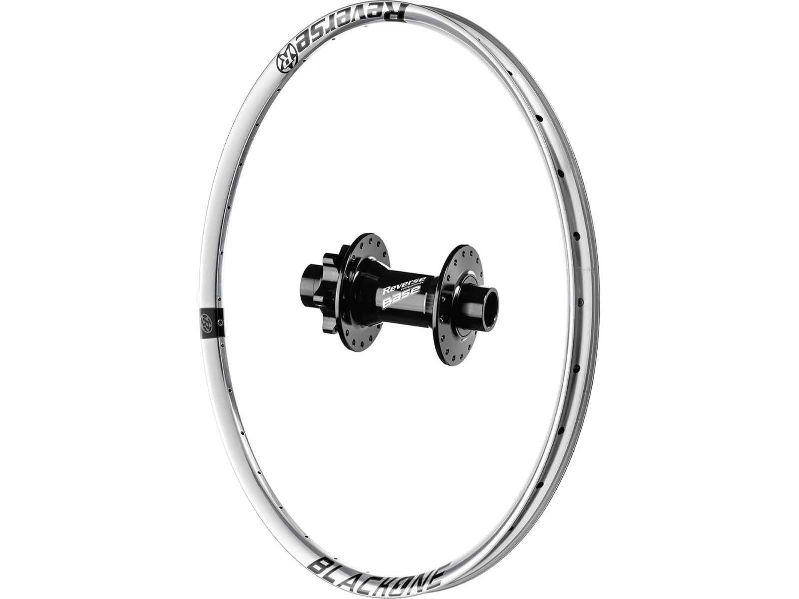 Reverse Wheels Black Oneinch Silver - 29