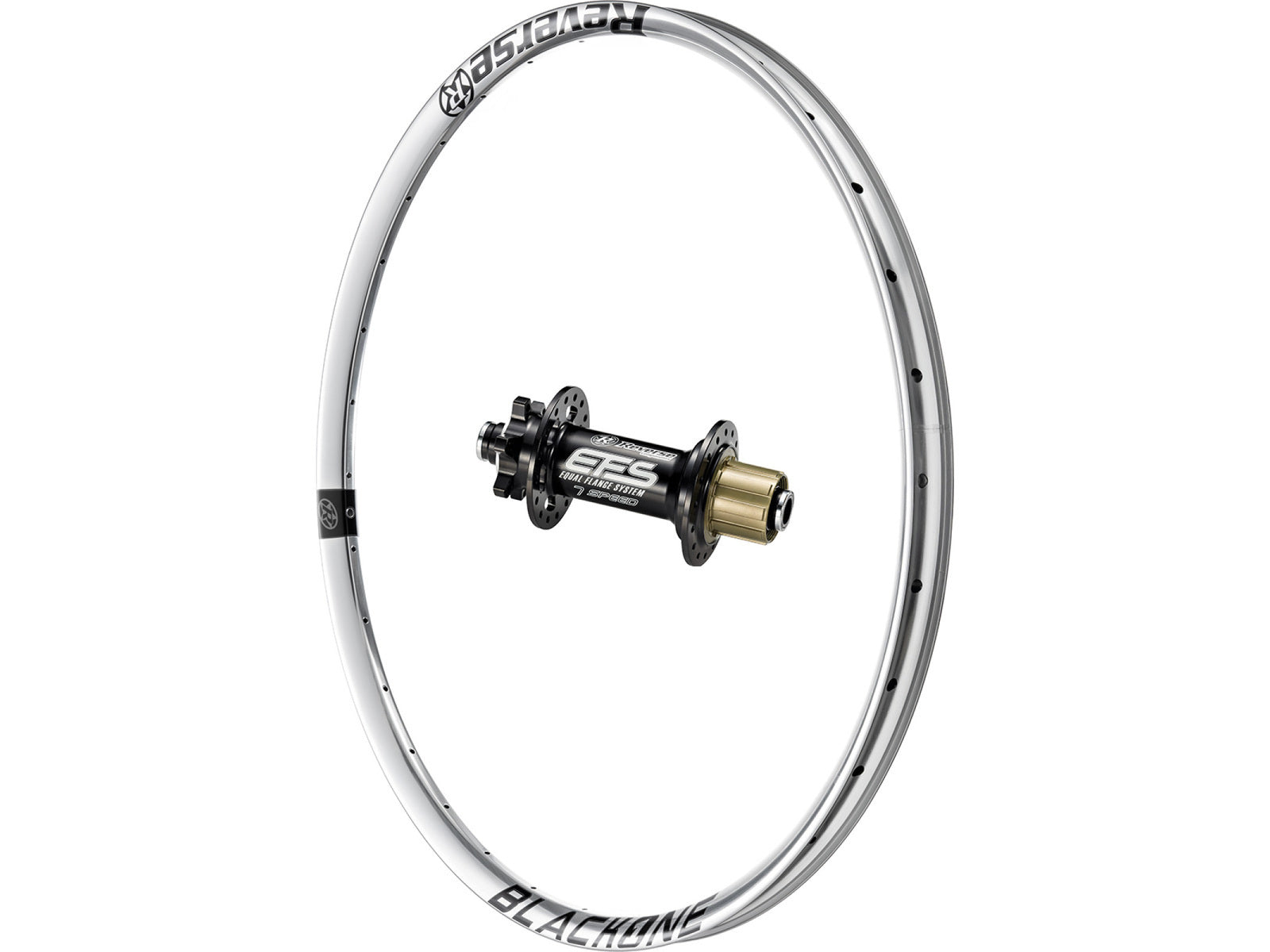 Reverse Wheels Black Oneinch Silver - 29