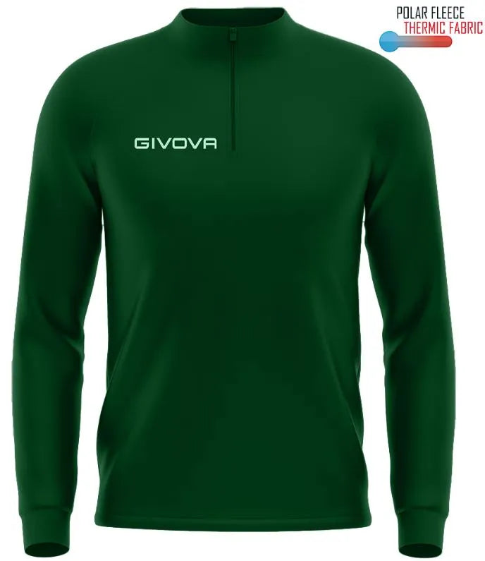Sports Sweatshirt Givova Maglia Tecnica Green