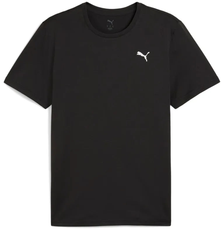 Heren Puma Ess Solid Cat Tee zwart