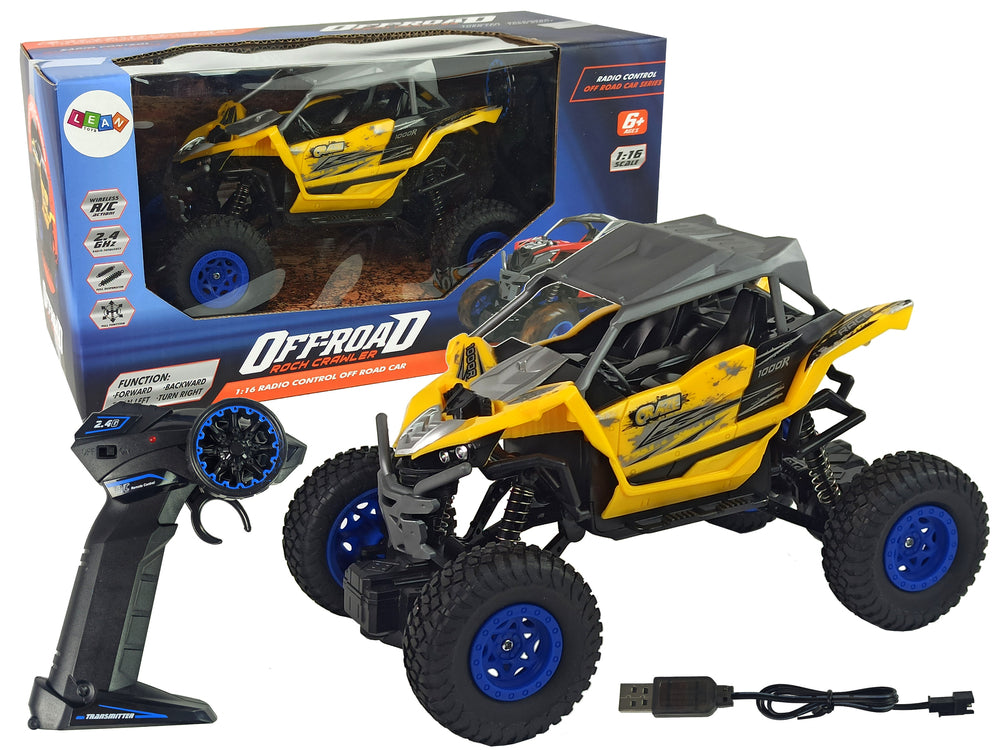 Off-road Remote Controlled 2.4 Ghz 1:16 Yellow