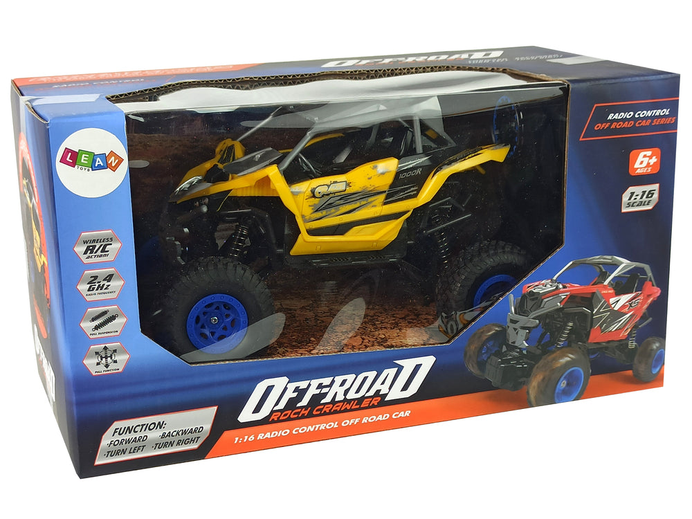 Off-road Remote Controlled 2.4 Ghz 1:16 Yellow
