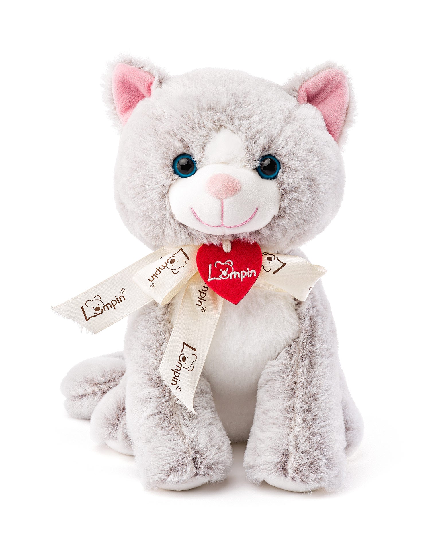 Katze Jacqueline Hellgrau 25 cm
