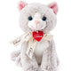 Katze Jacqueline Hellgrau 25 cm