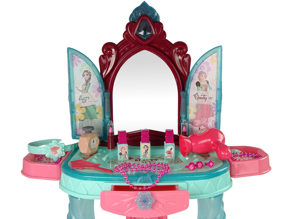 Beauty Set Toilet With Mirror Light Sound Jewellery