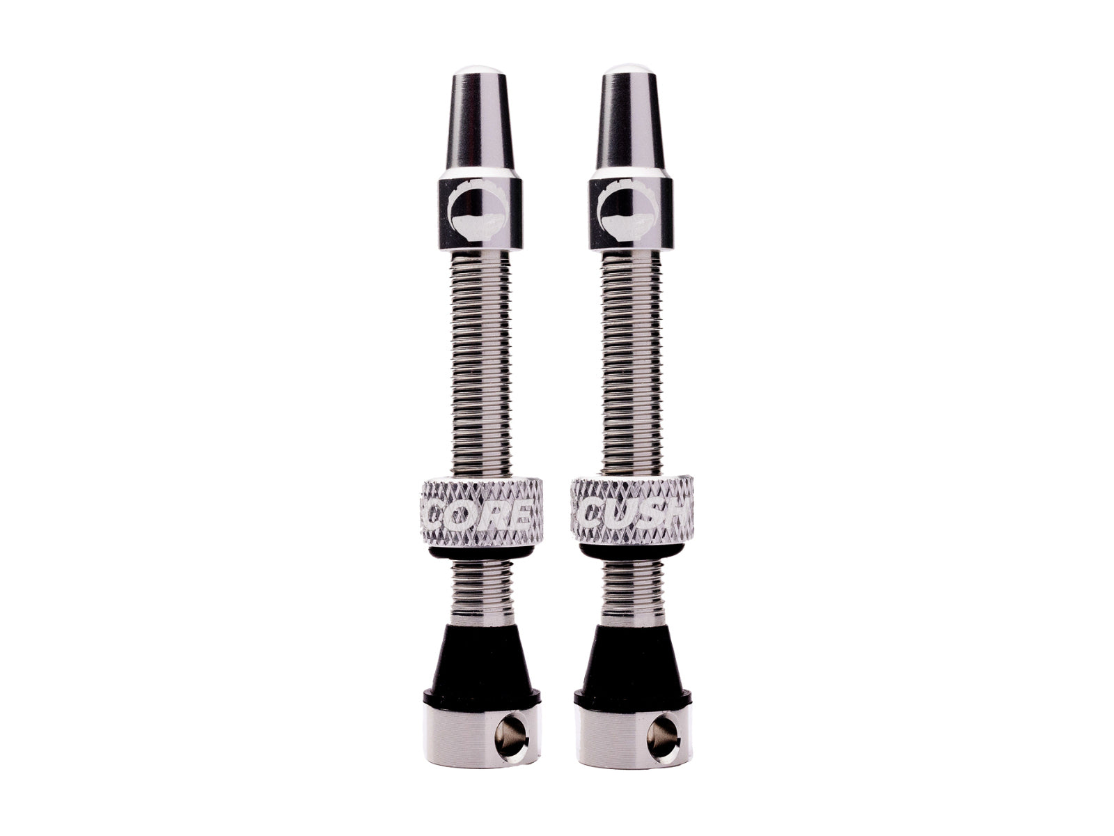 Cush Core Tubeless Valve Presta Silver