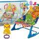 Rocking Chair 2in1 Blue Tiger Sounds Vibration