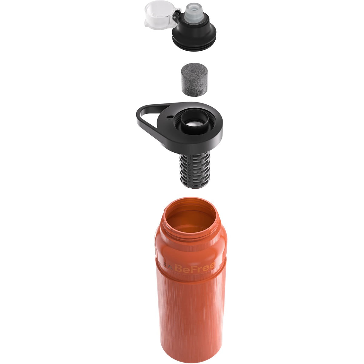 Katadyn Befree Ac Bottle 0.7l Red