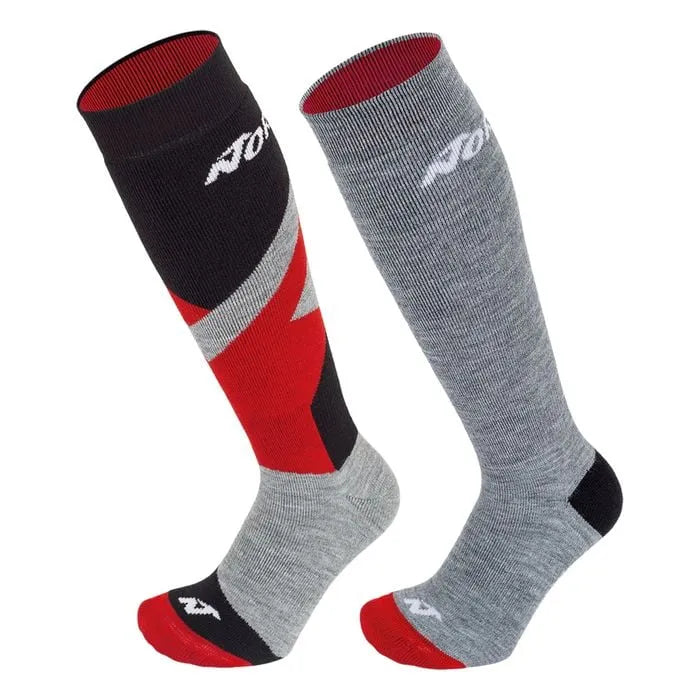 Nordica Jr Multisport Zimowe 2 szt. Średni szary/czerwony/czarny-średni szary szary
