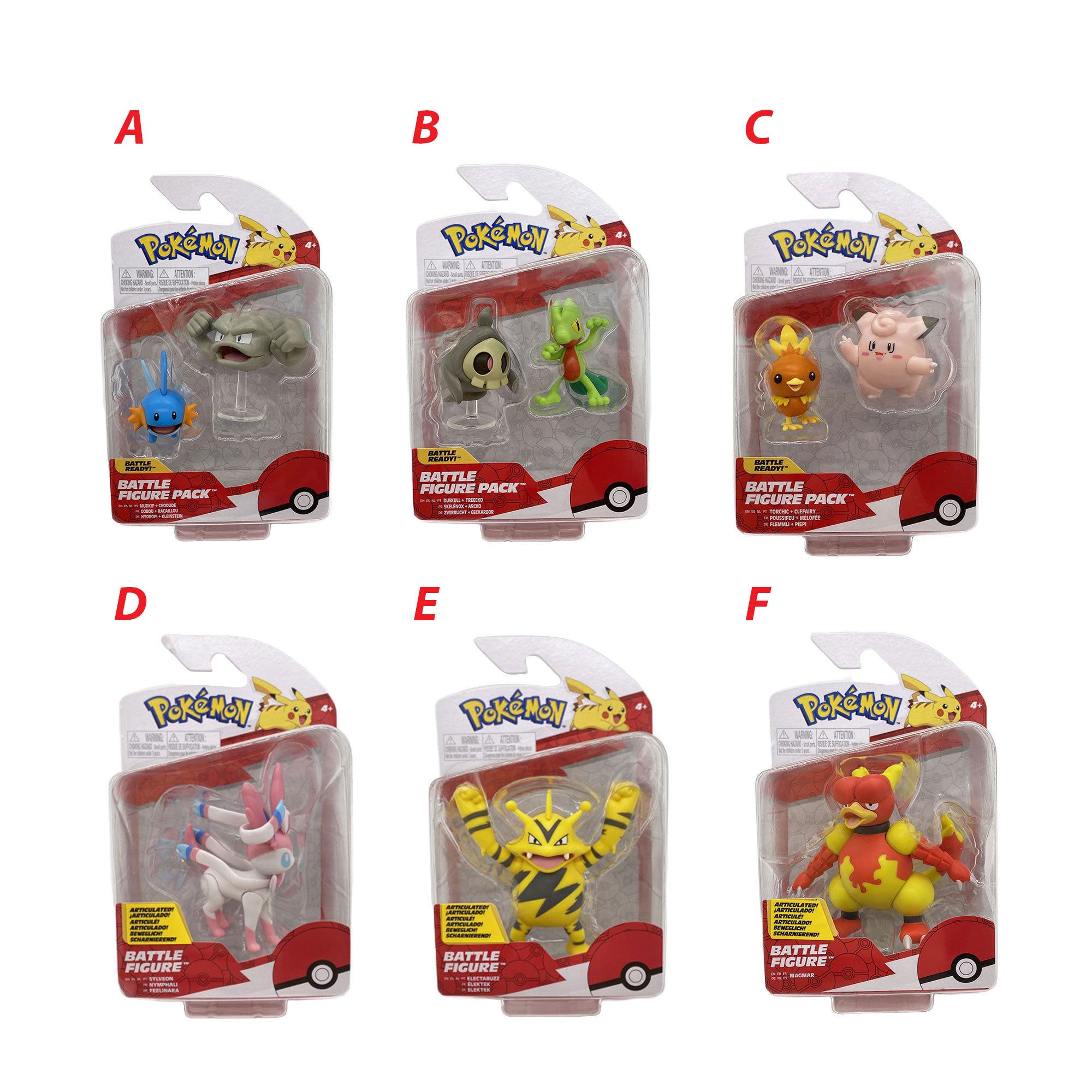 Figiúirí Pokémon Cath As