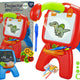 Double-sided Board Chalk Pens Stand Projector Pictures Red