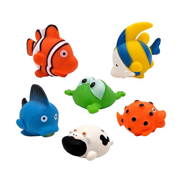 Laguna Beach Splash Animals Quaks & Co | 6er-Set | Verschiedene Farben