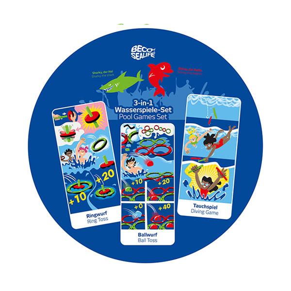 Beco -sealife® 3-i-1 vattenspelsset