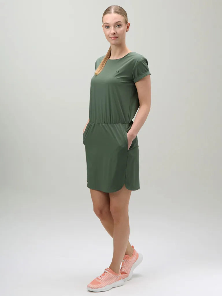 Vestido mujer loap ubzula verde xl
