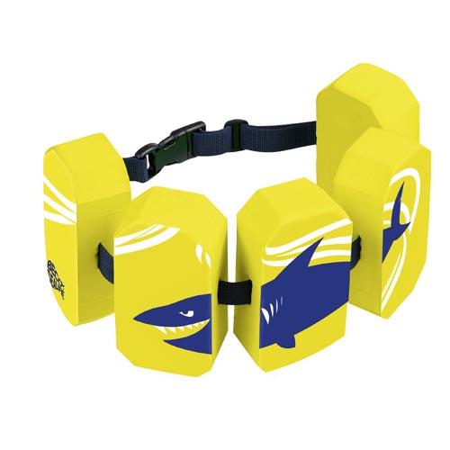 Beco-sealife® Schwimmgürtel mit 5 Schwimmkörpern | Gelb | 19–30 kg – 2–6 Jahre