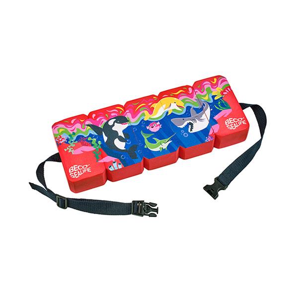 Beco-sealife® Schwimmgürtel mit 5 Schwimmkörpern | Rot | 19–30 kg – 2–6 Jahre