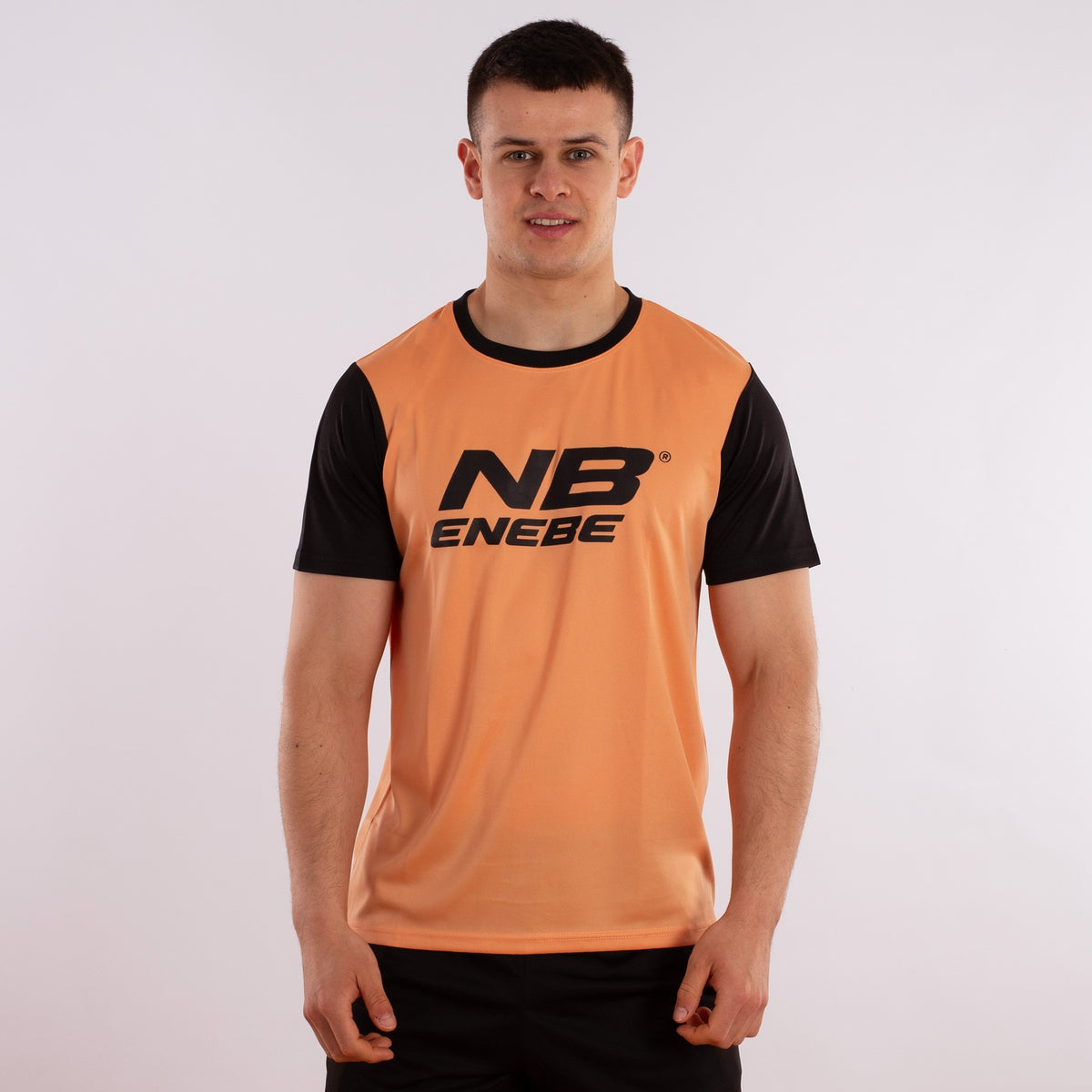 Enebe Zircon Man T-shirt Naranja/Negro