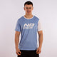 Enebe Zircon Herren T-Shirt Celeste/Blanco