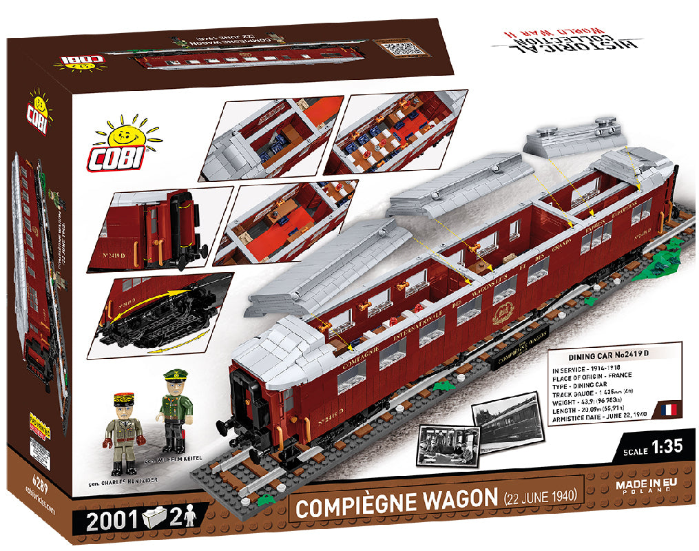 Cobi 6289 Compiegne Wagon