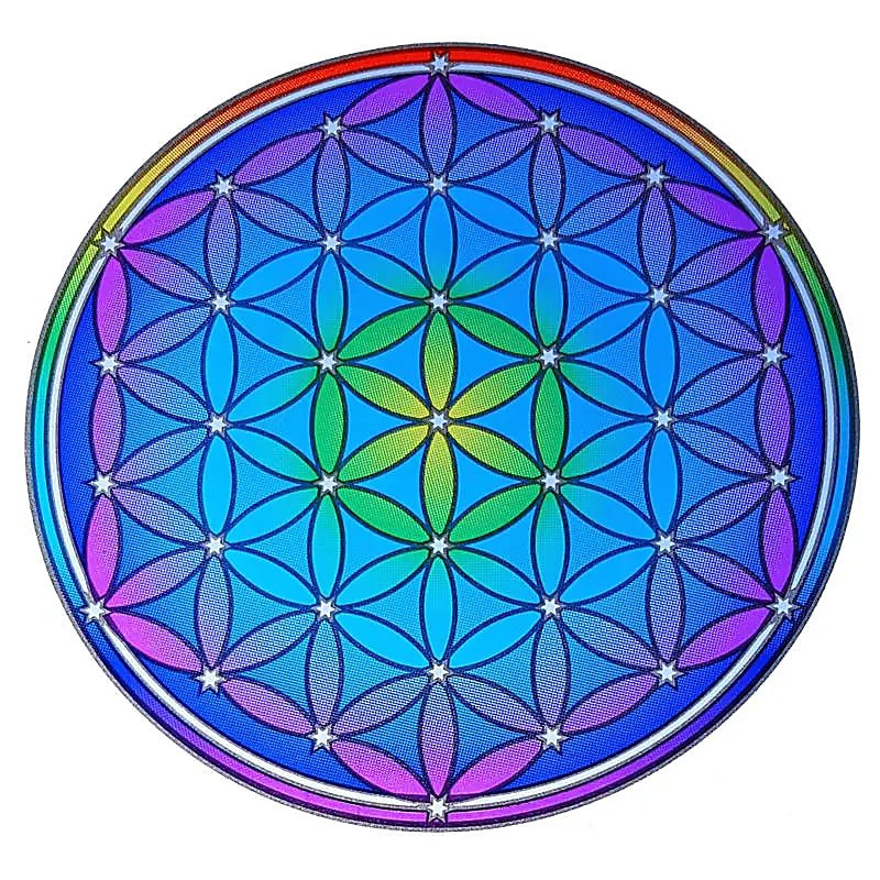 Sunseal Decal Flower Of Life -- sada 2 ks - 14 cm