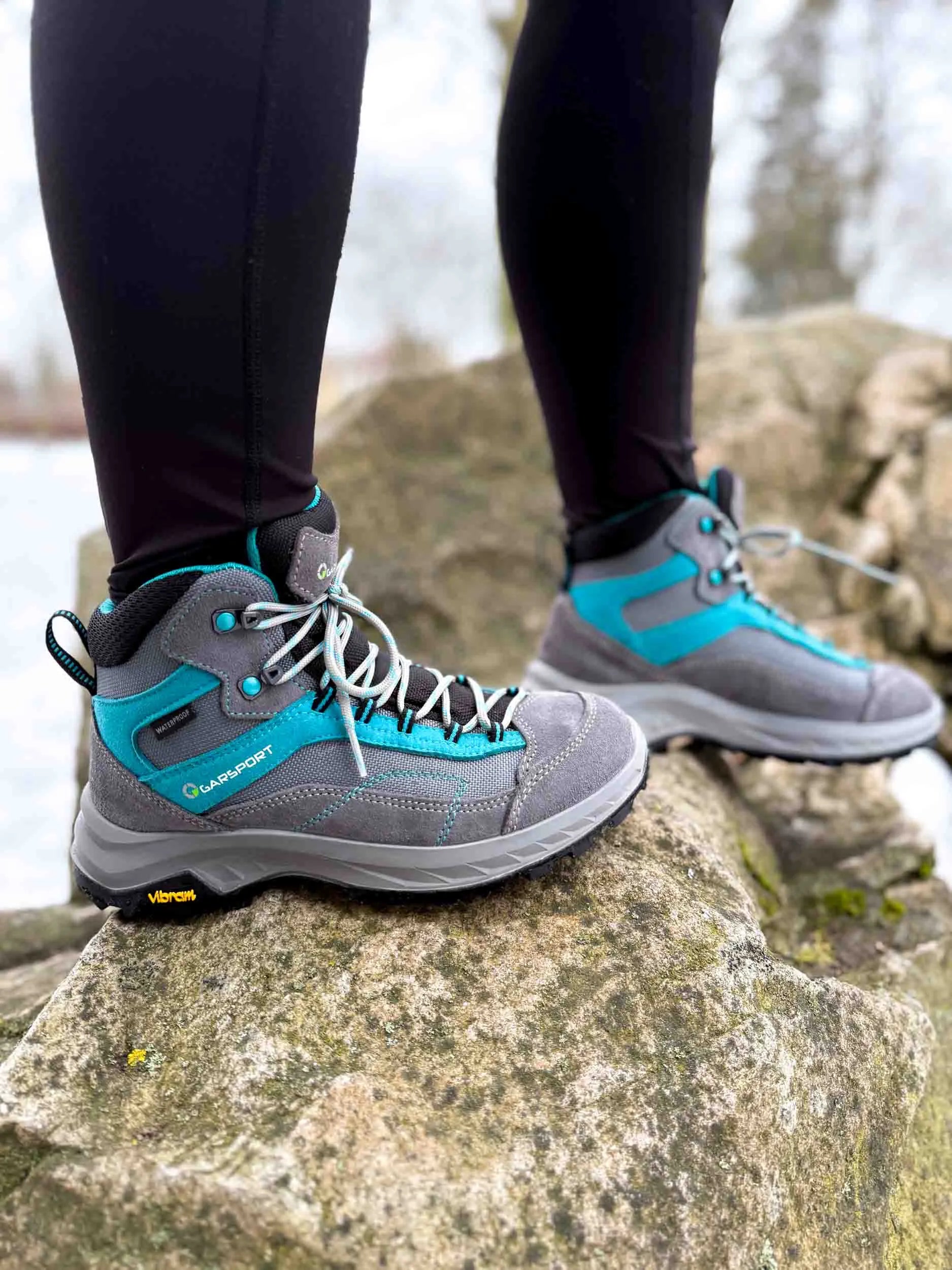 Pantofi Trekking Damă Garsport Verau Mid Waterproof Blue