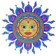Sunseal Decal Golden Sun --комплект от 2 бр. - 14 см