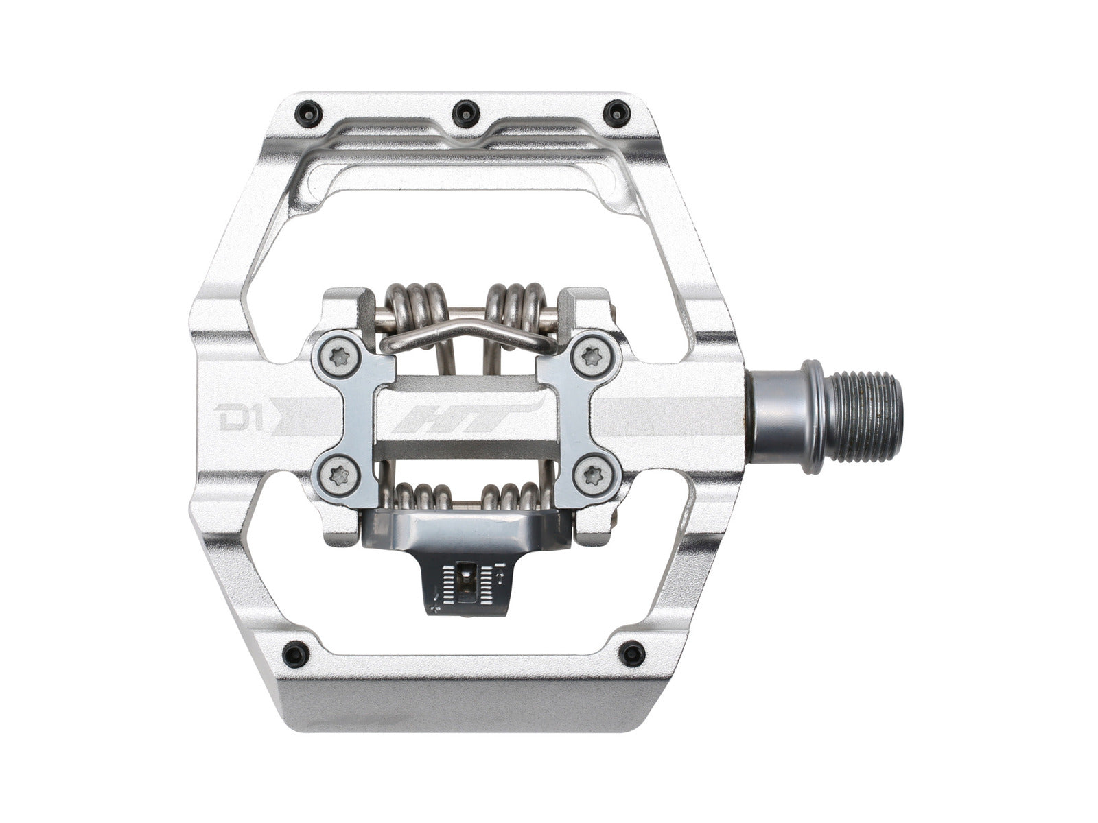 Ht Components Pedals D1 Duo Silver