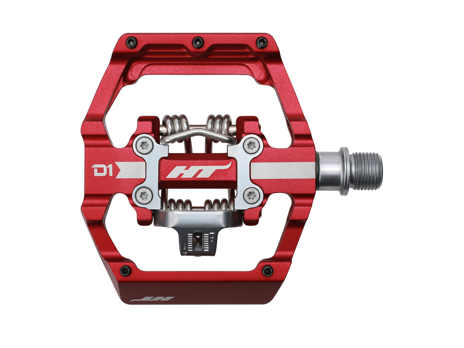 Ht Components Pedals D1 Duo Red